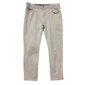 Iron Co pants Men's 38/32 Tan Dress Chino Golf‎ Career Workwear Business Casual